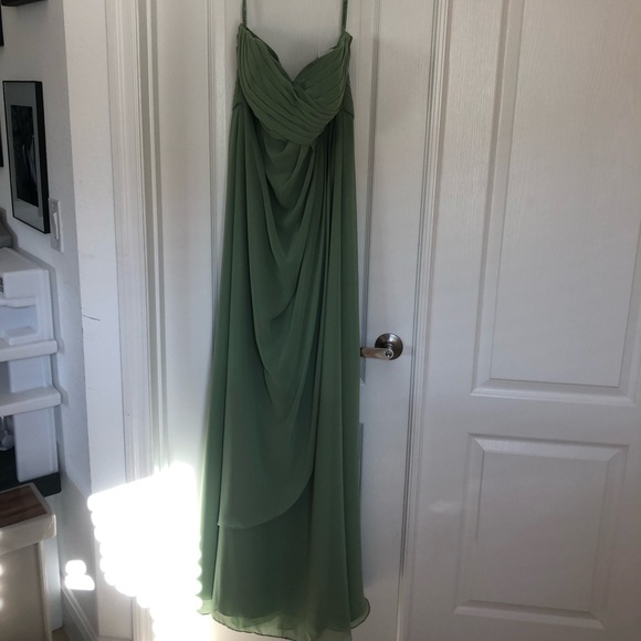 Mori Lee Dresses & Skirts - Strapless Green Formal Dress Mori Lee Dresses & Skirts - Strapless Green Formal Dress